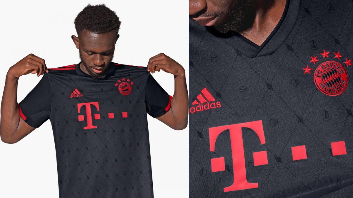 Les détails du nouveau maillot third du Bayern Munich édition 2022-2023