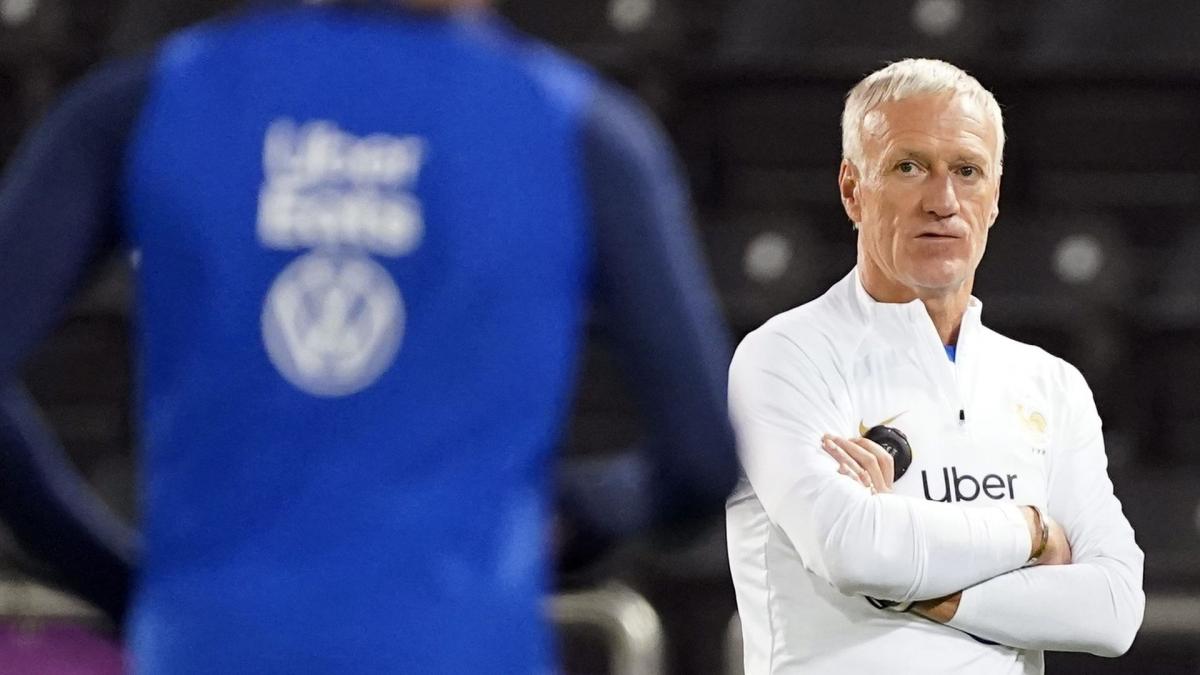 Didier Deschamps sprak met Thierry Henry