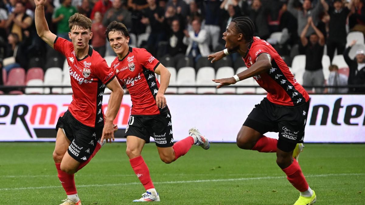 Ligue 2 : Caen rechute contre Guingamp