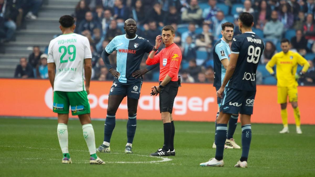 Ligue 1 : Auxerre enfonce Reims, Le Havre et Saint-Étienne se neutralisent