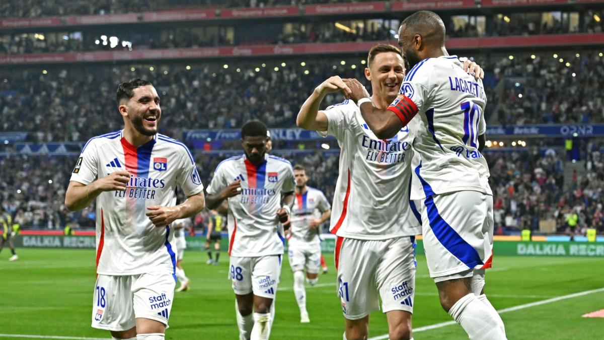 Ligue 1 : l’OL retourne le LOSC et intègre le TOP 4