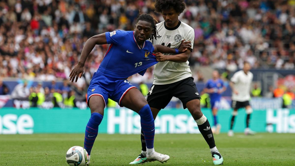 EdF : Aurélien Tchouameni s’enflamme pour Manu Koné
