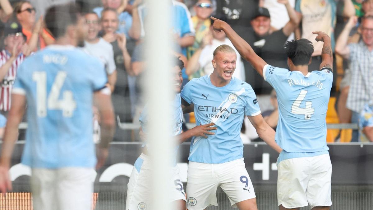 PL : avec un Rayan Cherki supersub, Manchester City surclasse Wolverhampton
