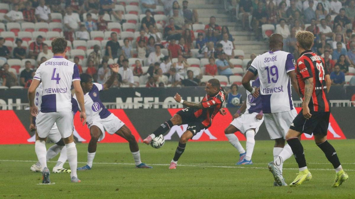 Ligue 1 : Toulouse surprend l’OGC Nice en toute fin de rencontre