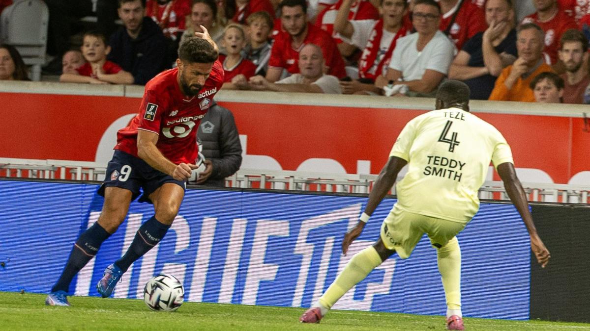 Ligue 1 : Olivier Giroud offre la victoire au LOSC contre l’AS Monaco