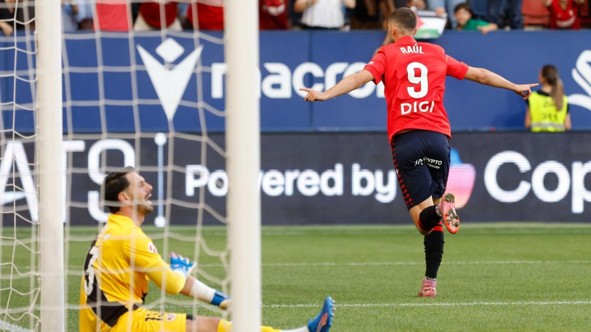 Liga : Osasuna dompte le Rayo Vallecano