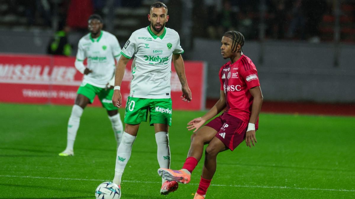 Ligue 2 : en infériorité numérique, l’ASSE sombre à Annecy