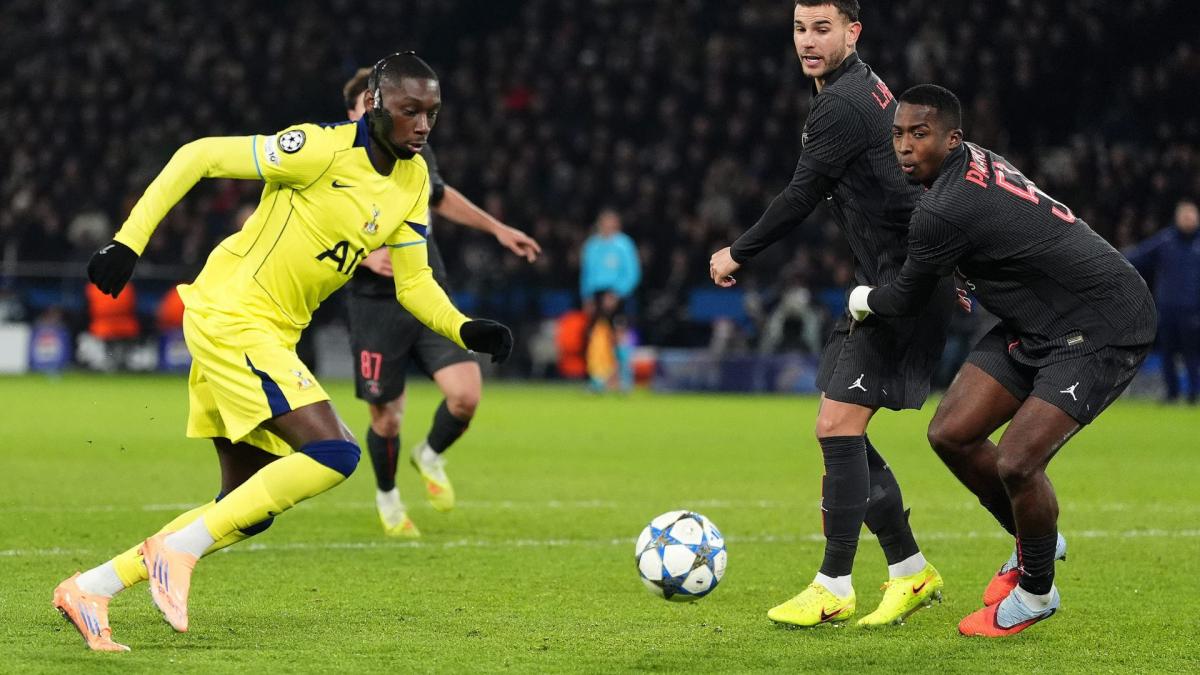 PSG - Tottenham : Randal Kolo Muani a fait très mal aux Parisiens