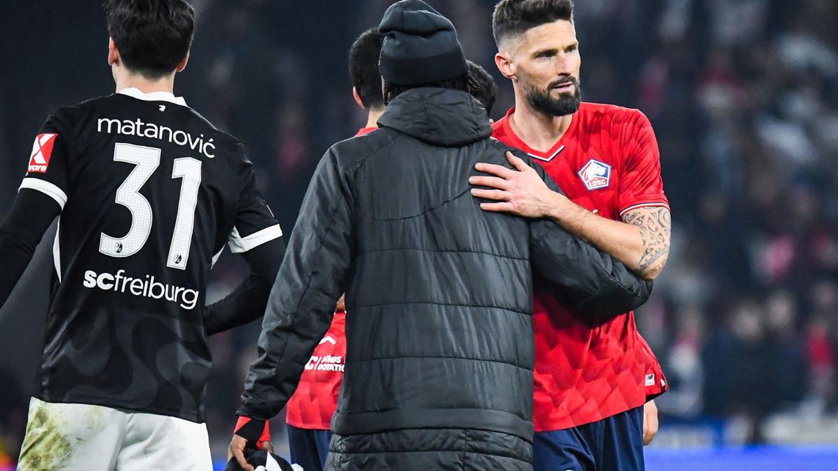 LOSC : Olivier Giroud a enfin sorti la tête de l’eau