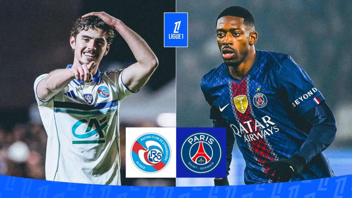 Strasbourg - PSG : les compositions officielles