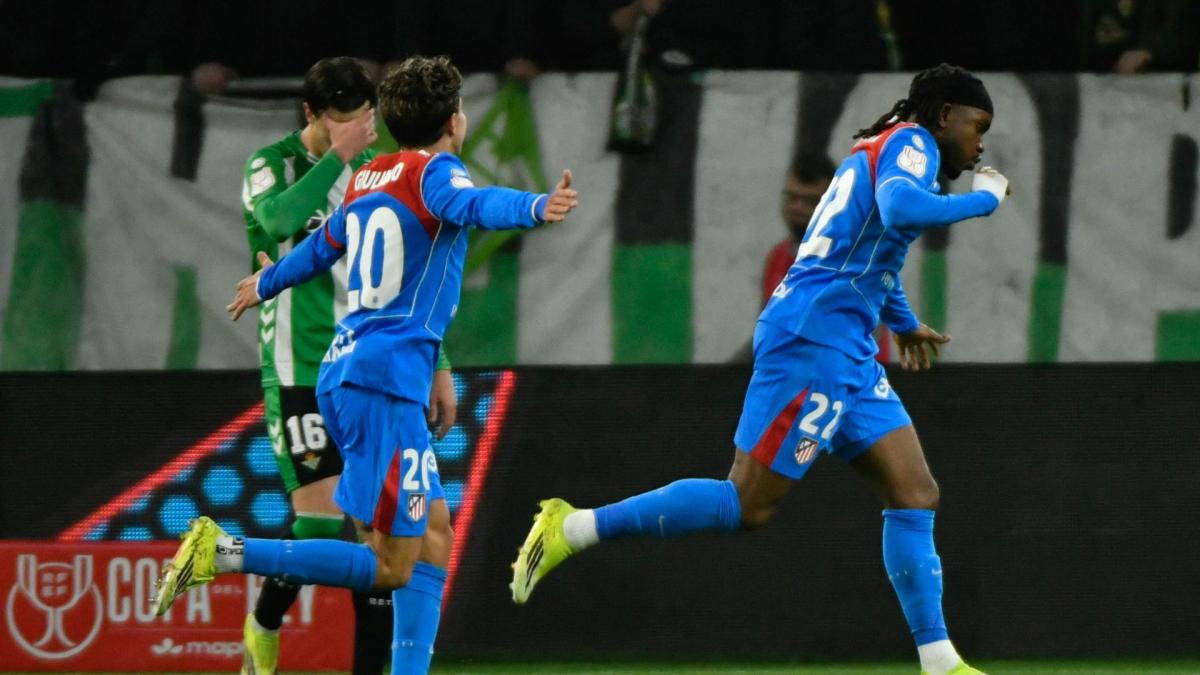 Coupe du Roi : l’Atlético colle un 5-0 au Betis grâce à un grand Lookman