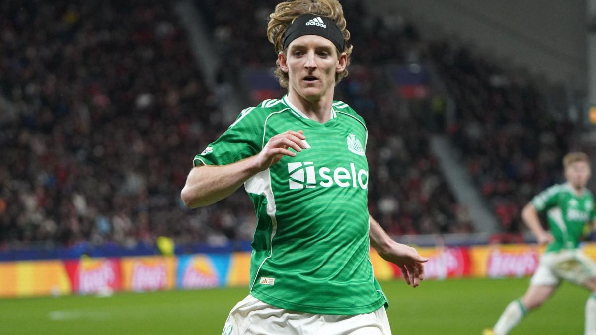 Newcastle : quadruplé en 45 minutes, embrouille avec Trippier, la folle soirée de Anthony Gordon face à Qarabağ