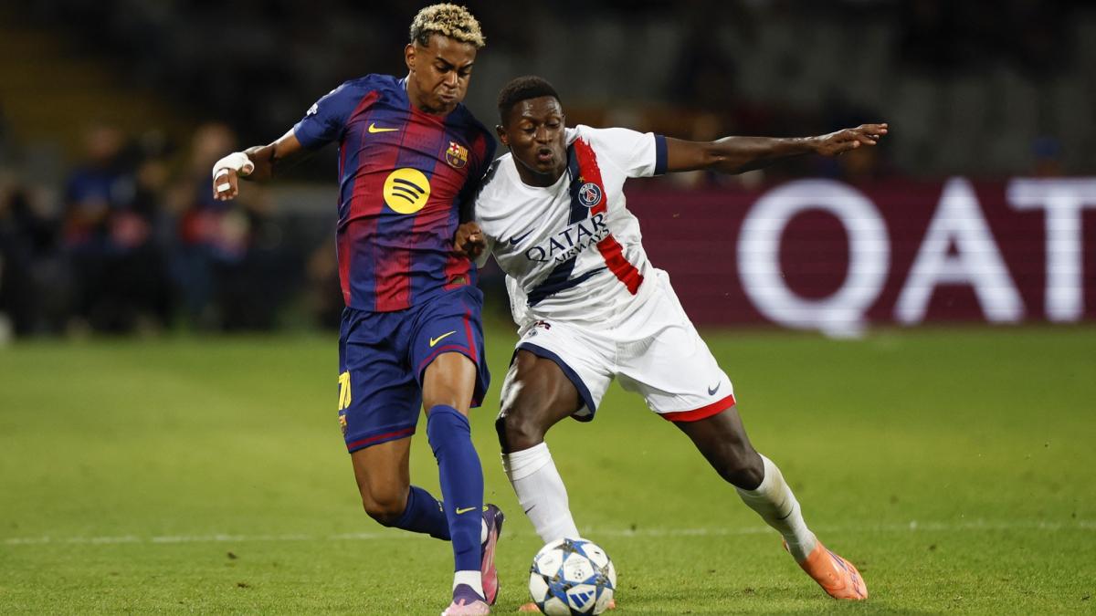 PSG : Nuno Mendes a éteint la revanche de Lamine Yamal