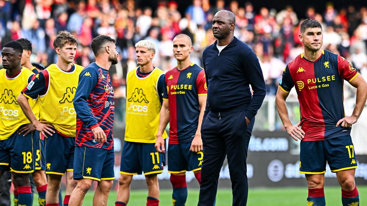 L’avenir de Patrick Vieira au Genoa est en grande danger !