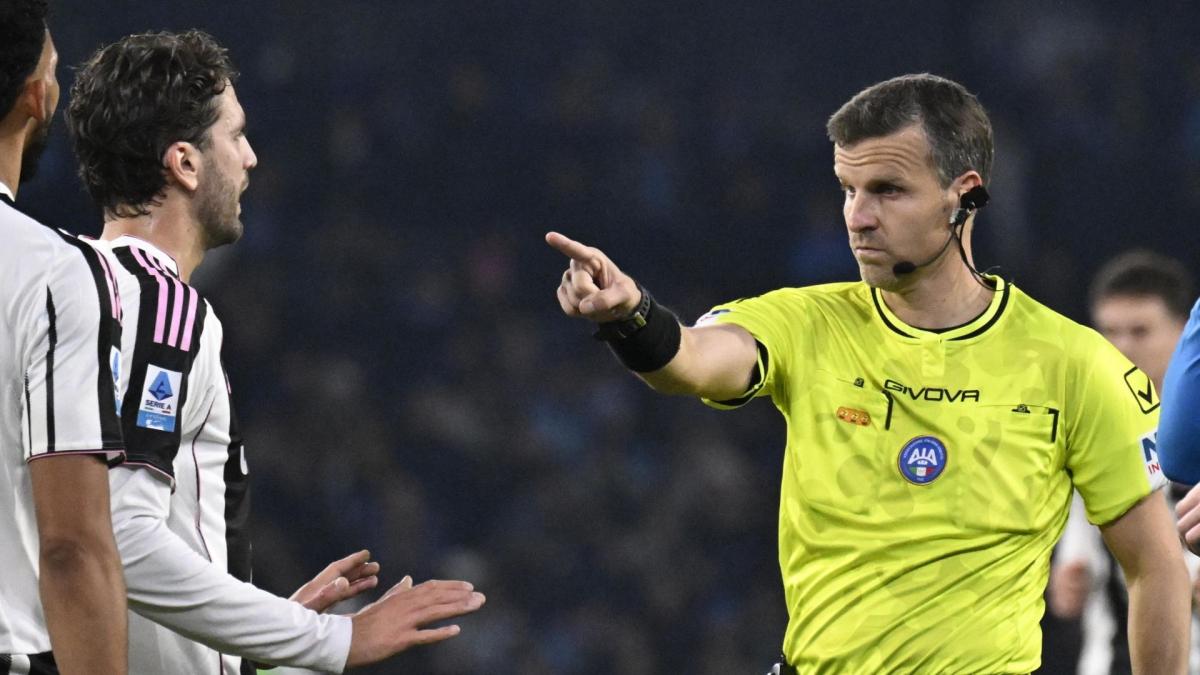 L’arbitre du fiasco Inter - Juventus suspendu un mois
