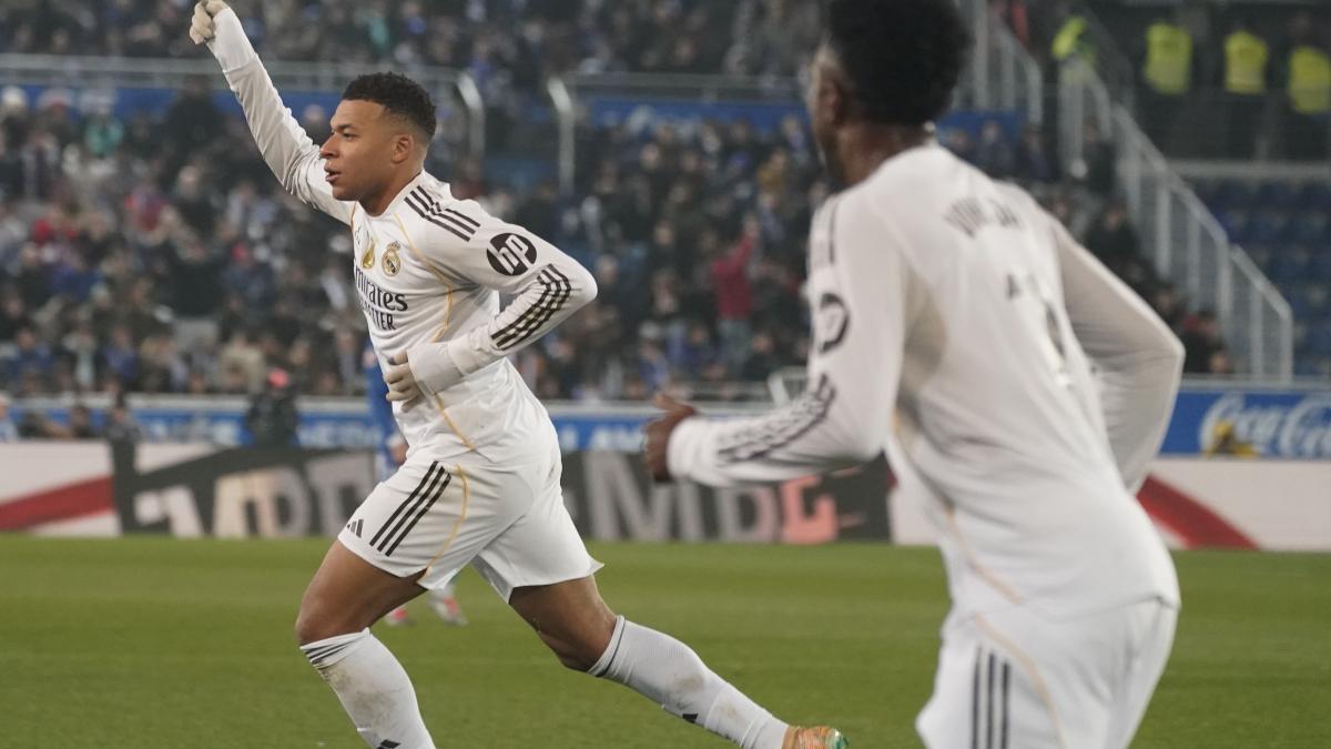 Liga : un Real Madrid poussif s’impose difficilement à Alavés, Mbappé buteur