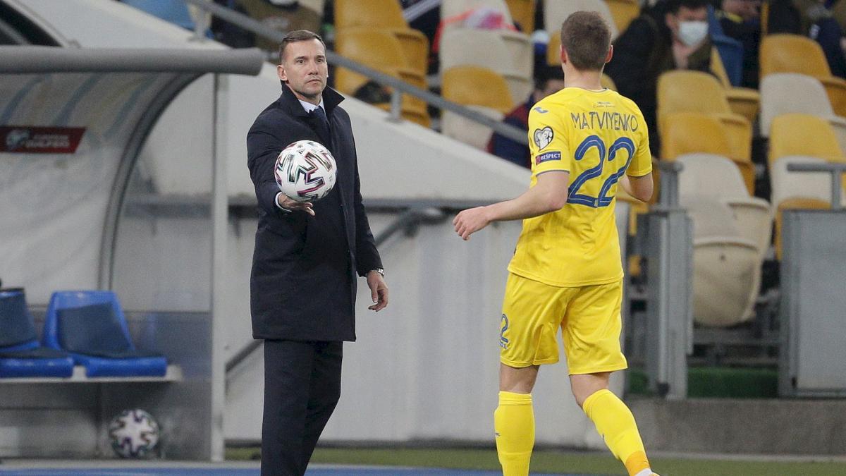 Ukraine-Angleterre : Andriy Shevchenko sûr de ses forces