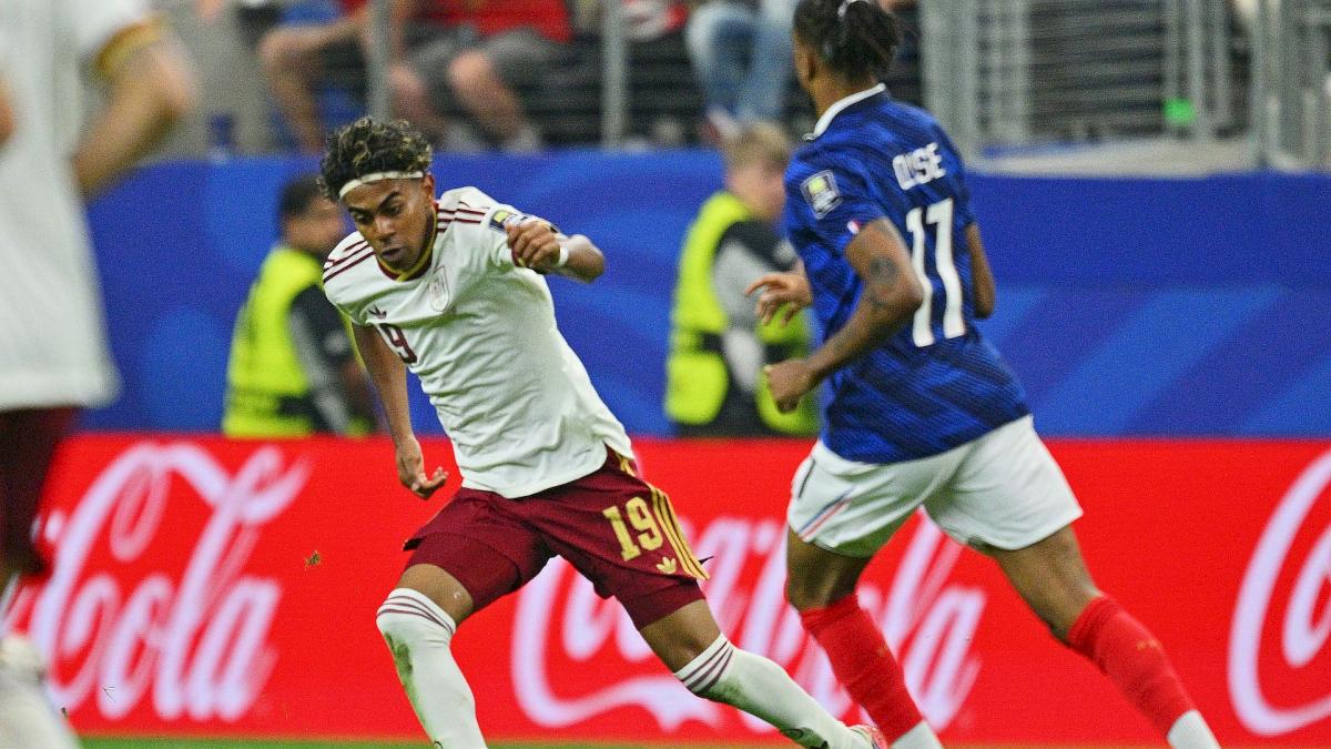 Spain dismantle France. Deschamps has no answer. — photo: Foot Mercato