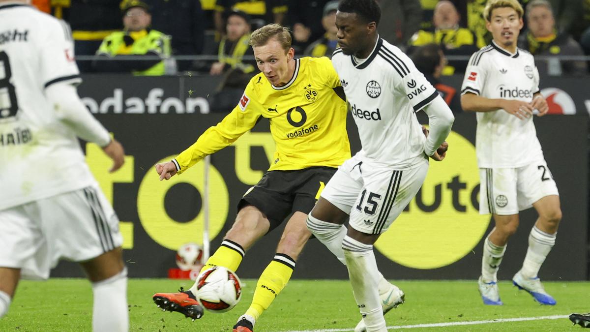 Bundesliga : Dortmund s’impose contre Francfort et reprend la 1ère place