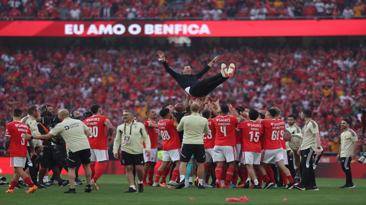 Benfica wins Portuguese championship in final day showdown against Porto