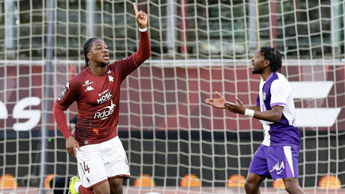 De gardien à attaquant : Nathan Mbala, la révélation inattendue du FC Metz