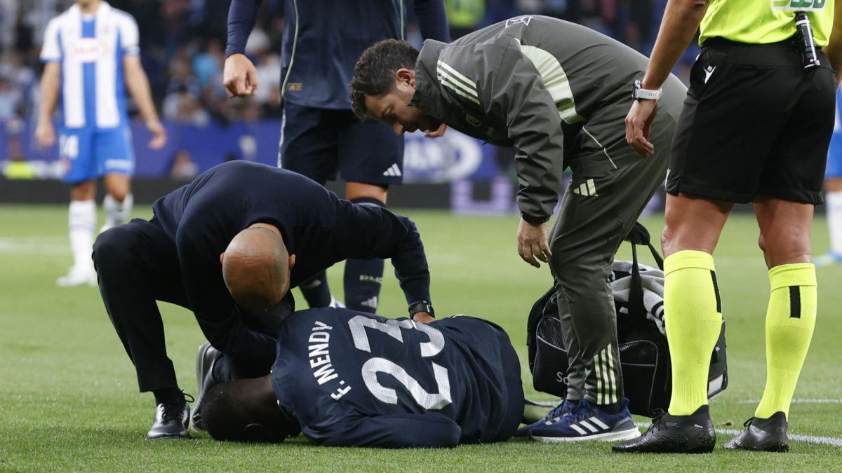 Real Madrid : Ferland Mendy opéré avec succès, absence moins longue annoncée