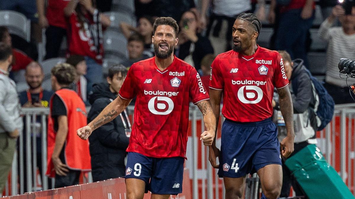 Ligue Europa : bousculé, Lille arrache la victoire face à Brann Bergen grâce à Olivier Giroud 