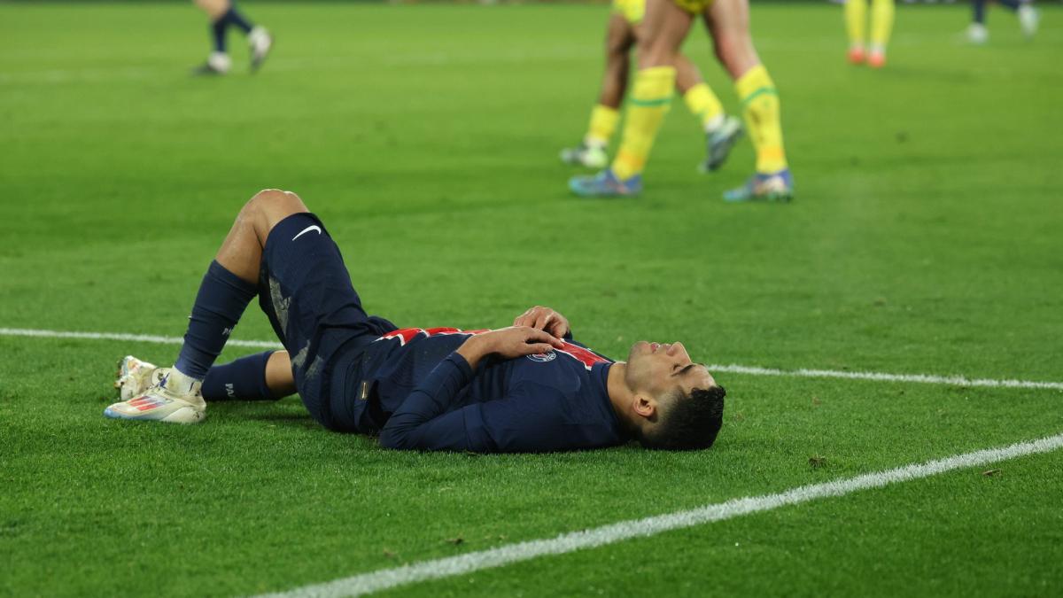 PSG-Bayern : Hakimi, découpé par Luis Diaz, sort en larmes