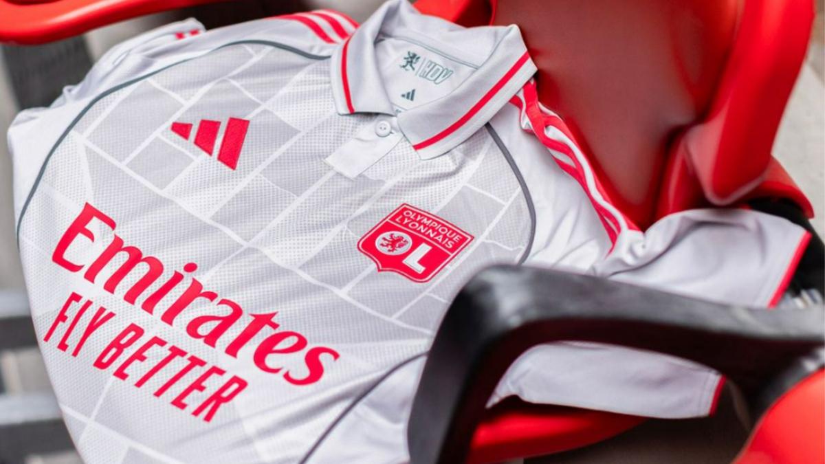 L’OL dévoile son nouveau maillot third pour la saison 2025/2026