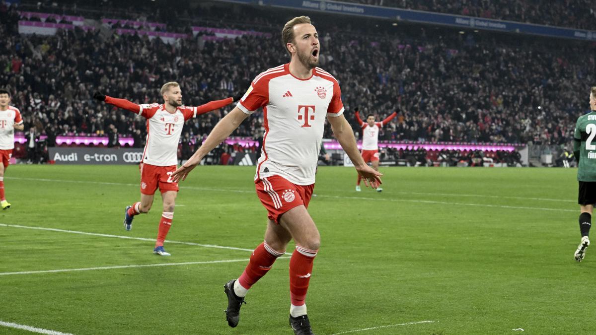 Bundesliga : grâce à un grand Harry Kane, le Bayern regagne enfin contre Leipzig