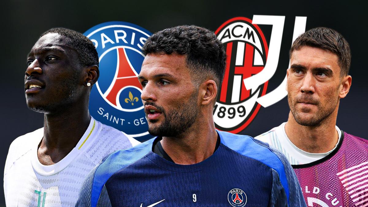 La Juventus et l’AC Milan veulent dépouiller le PSG