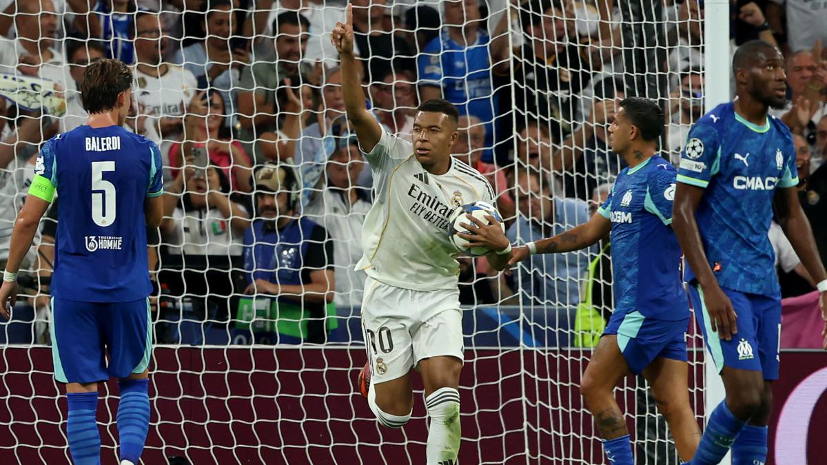 Real Madrid : le superbe but de Kylian Mbappé face à l’Atlético de Madrid