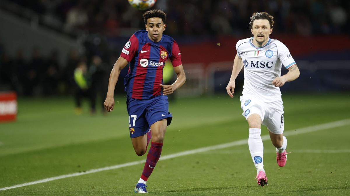 FC Barcelone : Lionel Messi adoube Lamine Yamal