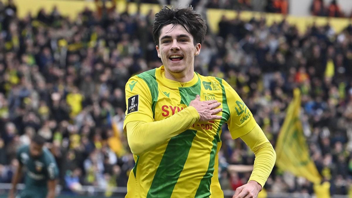 FC Nantes : Monaco s’intéresse à Louis Leroux