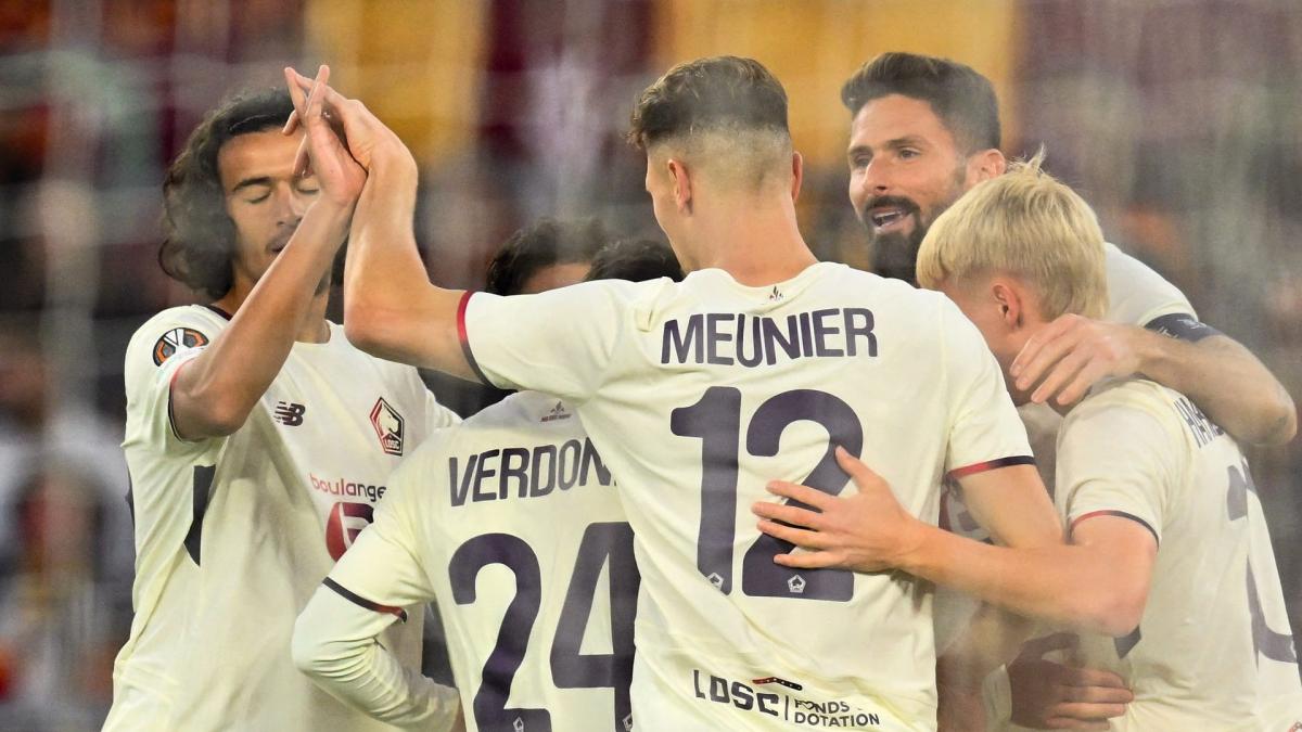 Ligue Europa : Lille s’impose face à la Roma après trois penalties arrêtés, Nice enchaîne les défaites