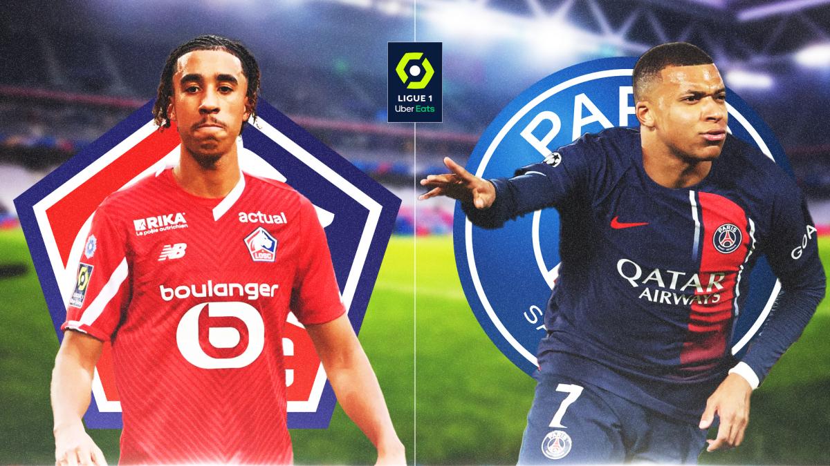 Lille PSG les compositions probables