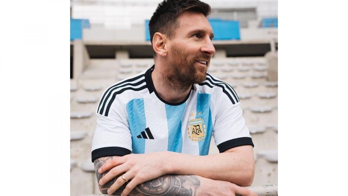 La nueva camiseta de Argentina para el Mundial 2022 es Adidas