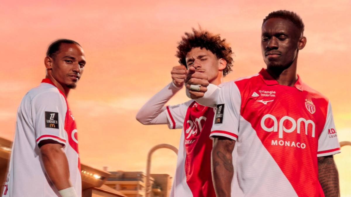 L’AS Monaco dévoile son nouveau maillot domicile 26-27 !