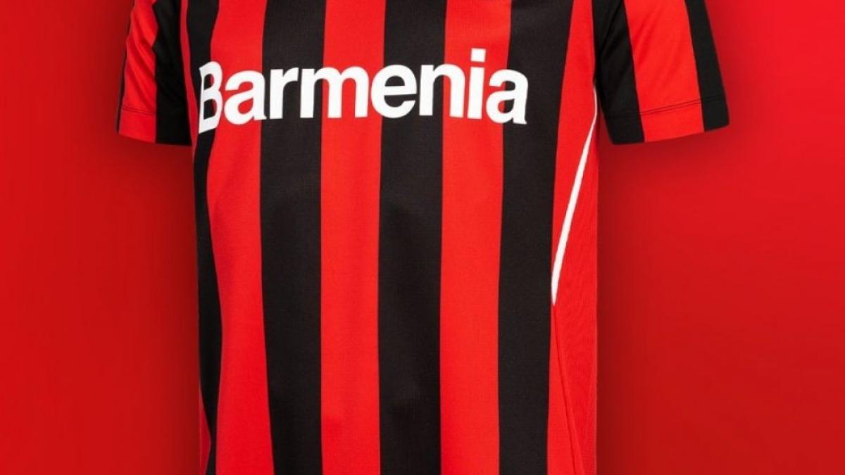 Jako launches the new Bayer Leverkusen home shirt ...