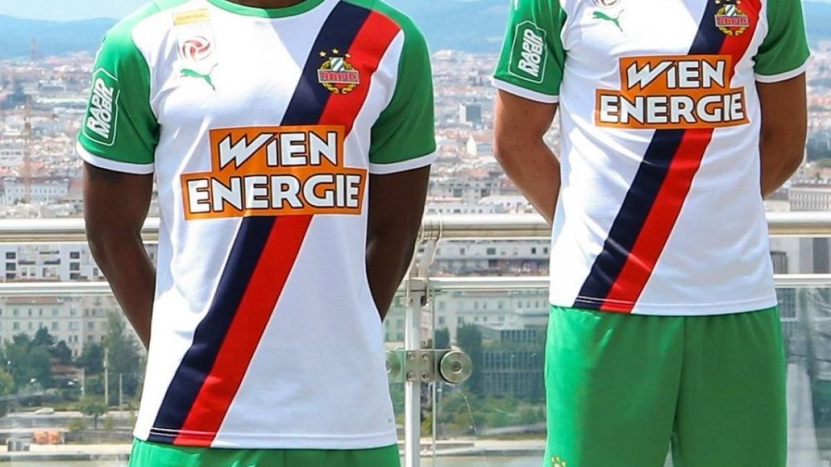 Puma dévoile le maillot domicile du Rapid Vienne pour la saison 2021-2022