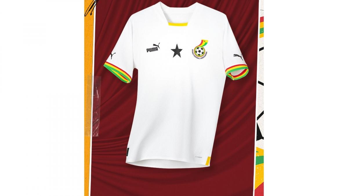 La maglia della Coppa del Mondo Ghana 2022 di PUMA