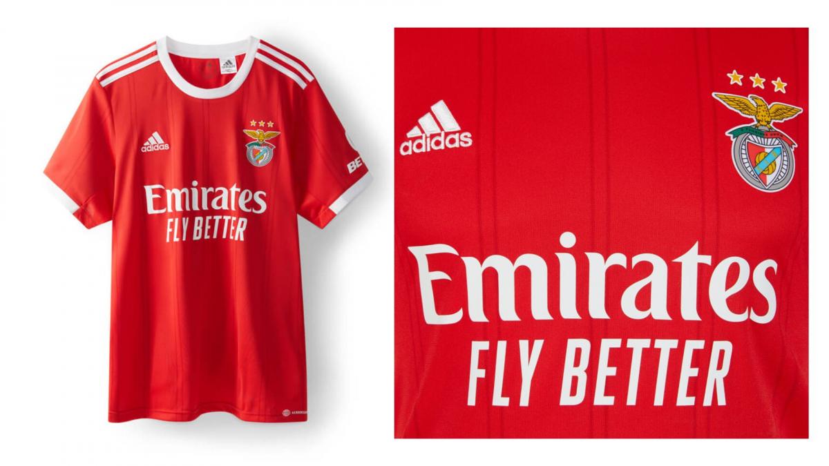 Benfica team shirt 22-23