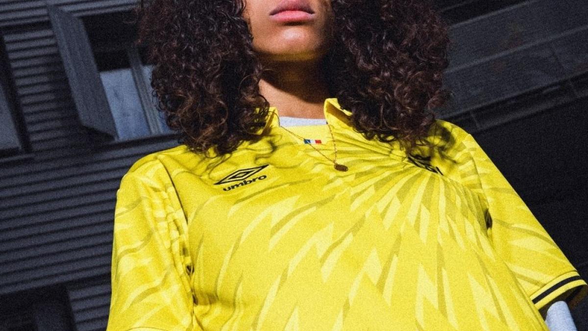 Maillot Gardien De But Everton 1995/1996 Umbro - Taille Jeunesse, Occasion