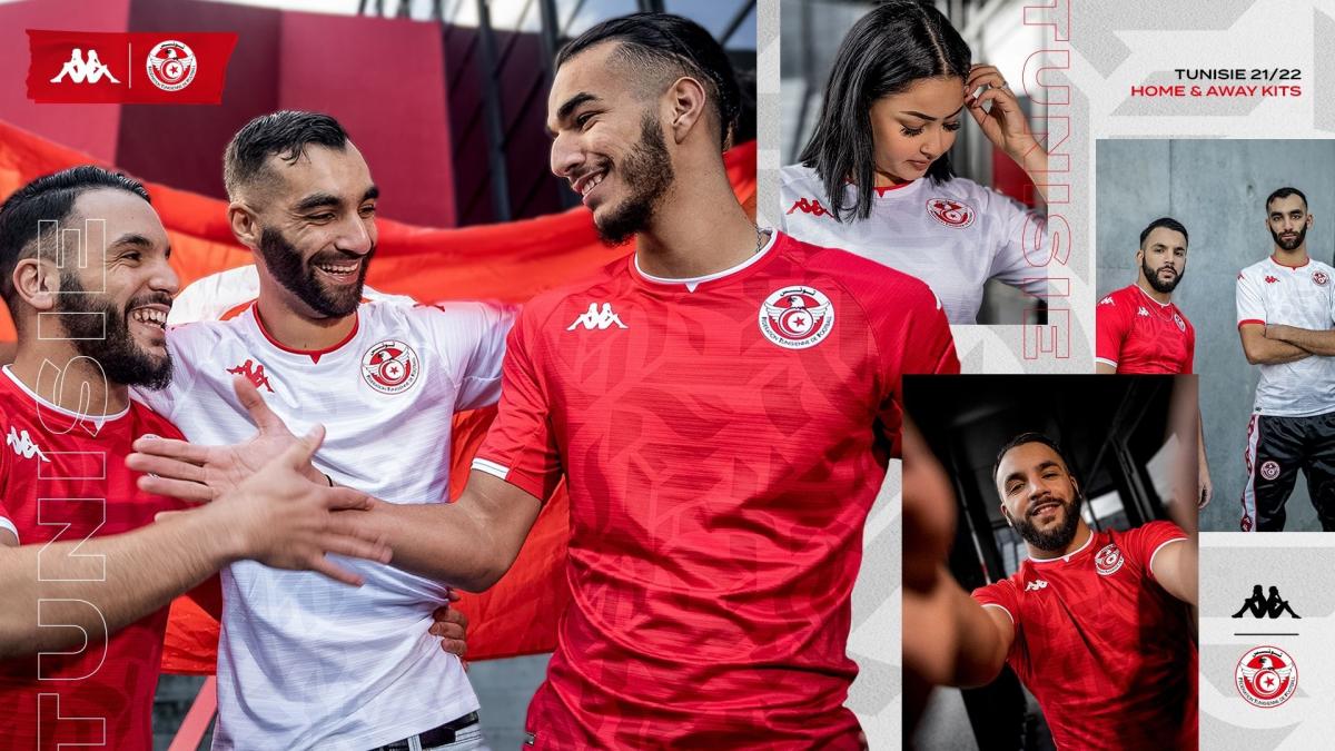 Maillots Tunisie CAN 2021 by Kappa