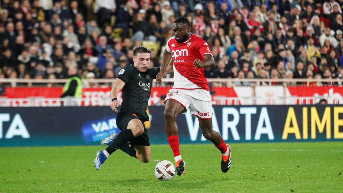 Monaco-PSG : Youssouf Fofana surpris de la sortie de Kylian Mbappé