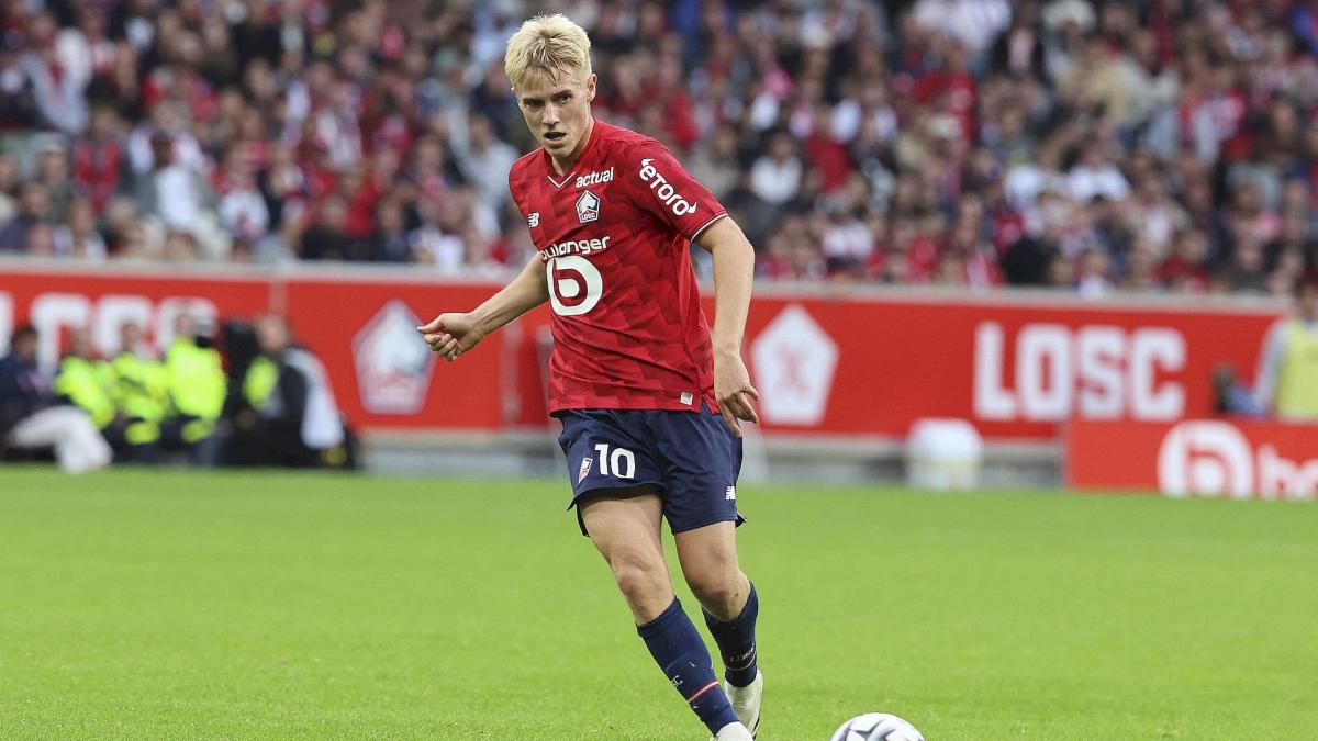 Lille : l’ouverture du score d’Haraldsson face à la Roma