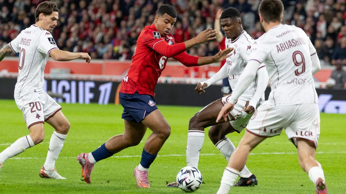 Ligue 1 : le LOSC d’un Félix Correia étincelant étrille sans respect le FC Metz