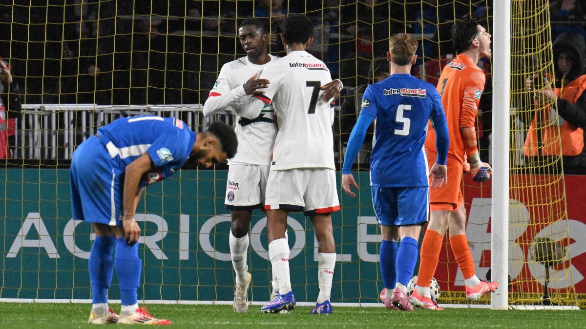 Coupe de France : le PSG termine l’année en beauté contre Fontenay