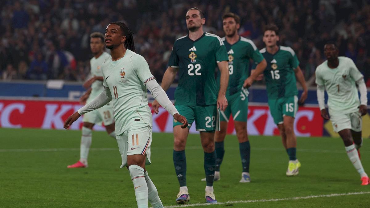 Amical, EdF : la superbe demi-volée de Michael Oli