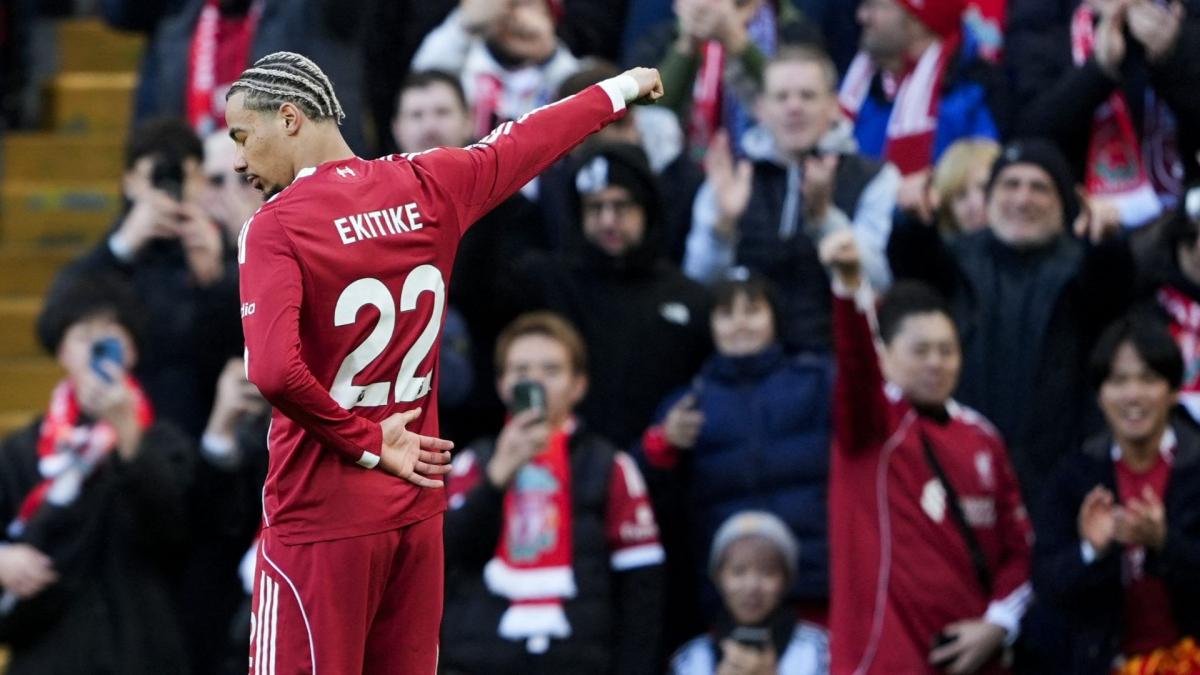 Ekitike réalise une saison historique avec Liverpool
